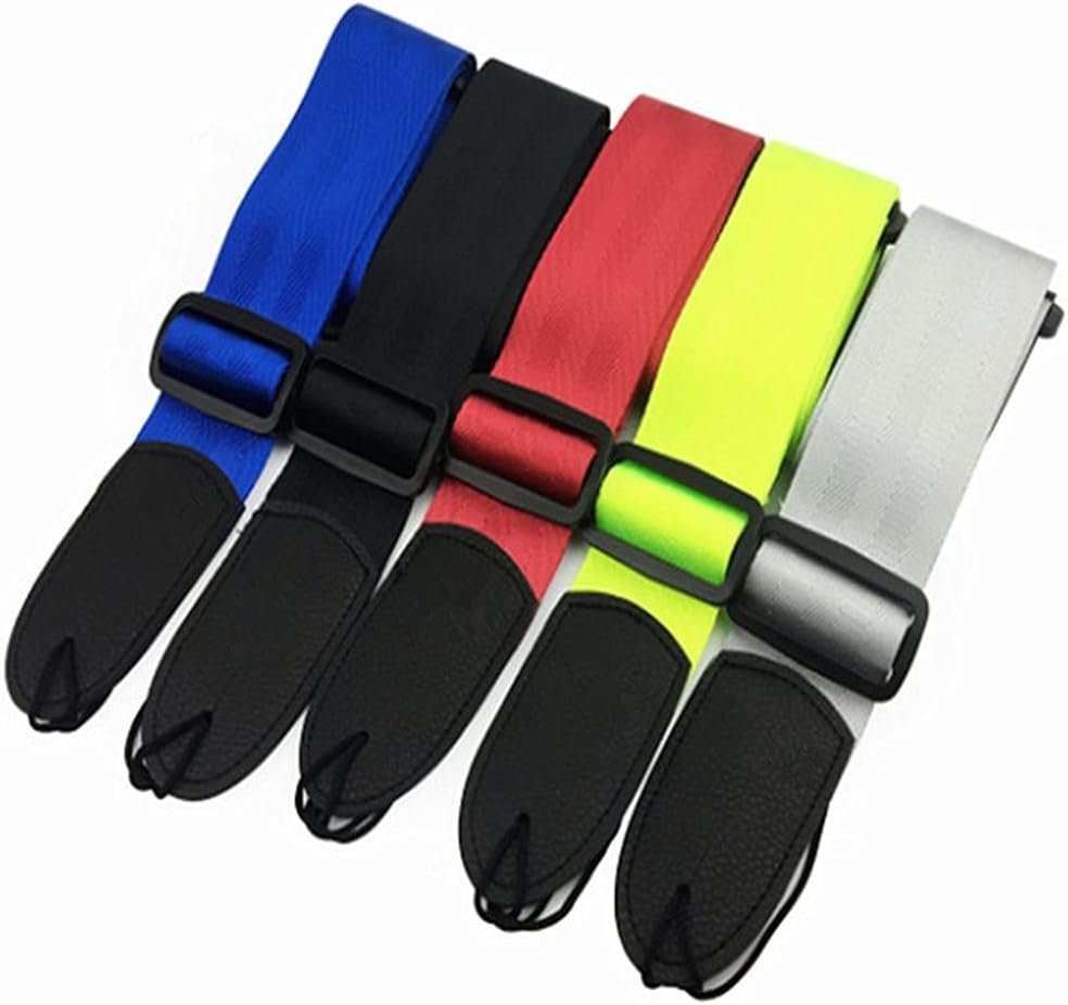 Acoustic Guitar Strap Leather Adjustable Electric Belt Accessories Musical Instruments