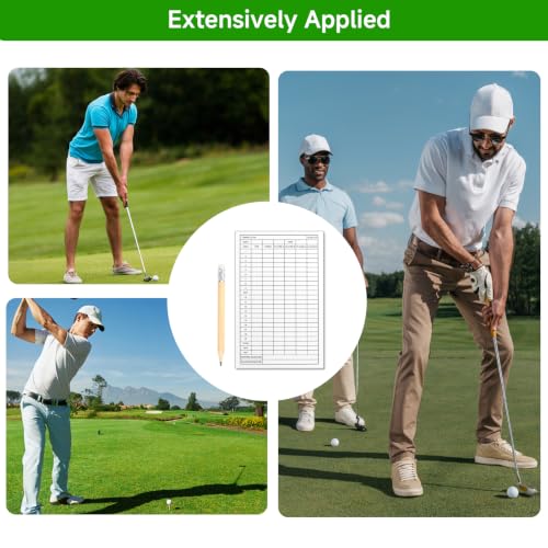 KAKUPPA 20 Pack Golf Scorecards