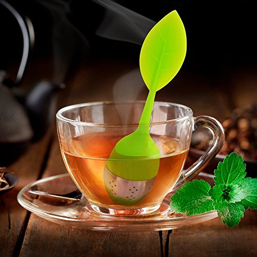 Image of TGL Co. Stainless Steel Leaf Tea Infuser (Pack of 1) | Durable Teapot Green Tea Filter | Perfect for Loose Leaf Tea Brewing