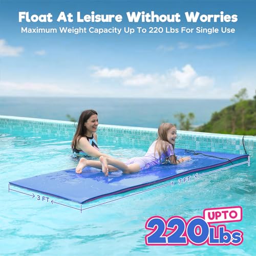 Warmounts Floating Water Mat, 7' X 3' Lily Pad Floating Mat thumb #2