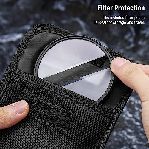 Image of NEEWER 67mm Center Field Split Diopter Effect Filter, Camera Linear Prism K9 Optical Glass Filter with Aluminium Frame, Blurred Refraction Foreground Repeated Color Effect Camera Lens Accessories