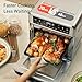 COSORI 11-in-1 Air Fryer Oven , 13Qt Small Footprint Airfryer combo with Rotisserie, Toast, Bake, Roast, Reheat Functions and more, Recipe Book & 6 Accessories Included, Perfect for Small Contertop