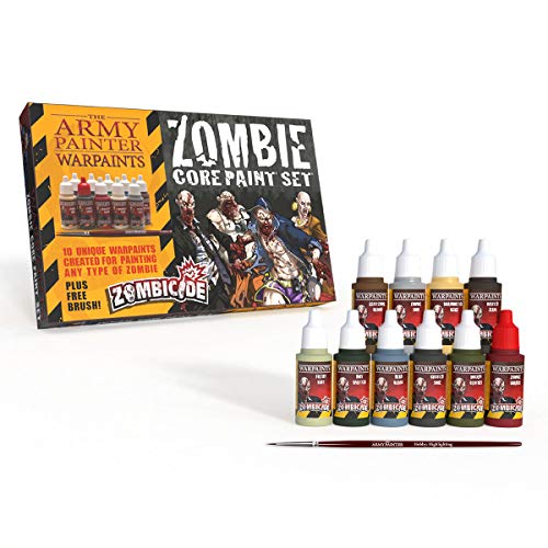 Warpaints Starter Paint Set with FREE Paintbrush Zombie Miniature