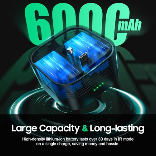 Battery for Blink Outdoor 4 (4th Gen) - 6000mAh Rechargeable Batteries Expansion Pack, Lithium Battery Extension Pack with Power Indicator, Compatible with Blink Outdoor 4 Security Camera