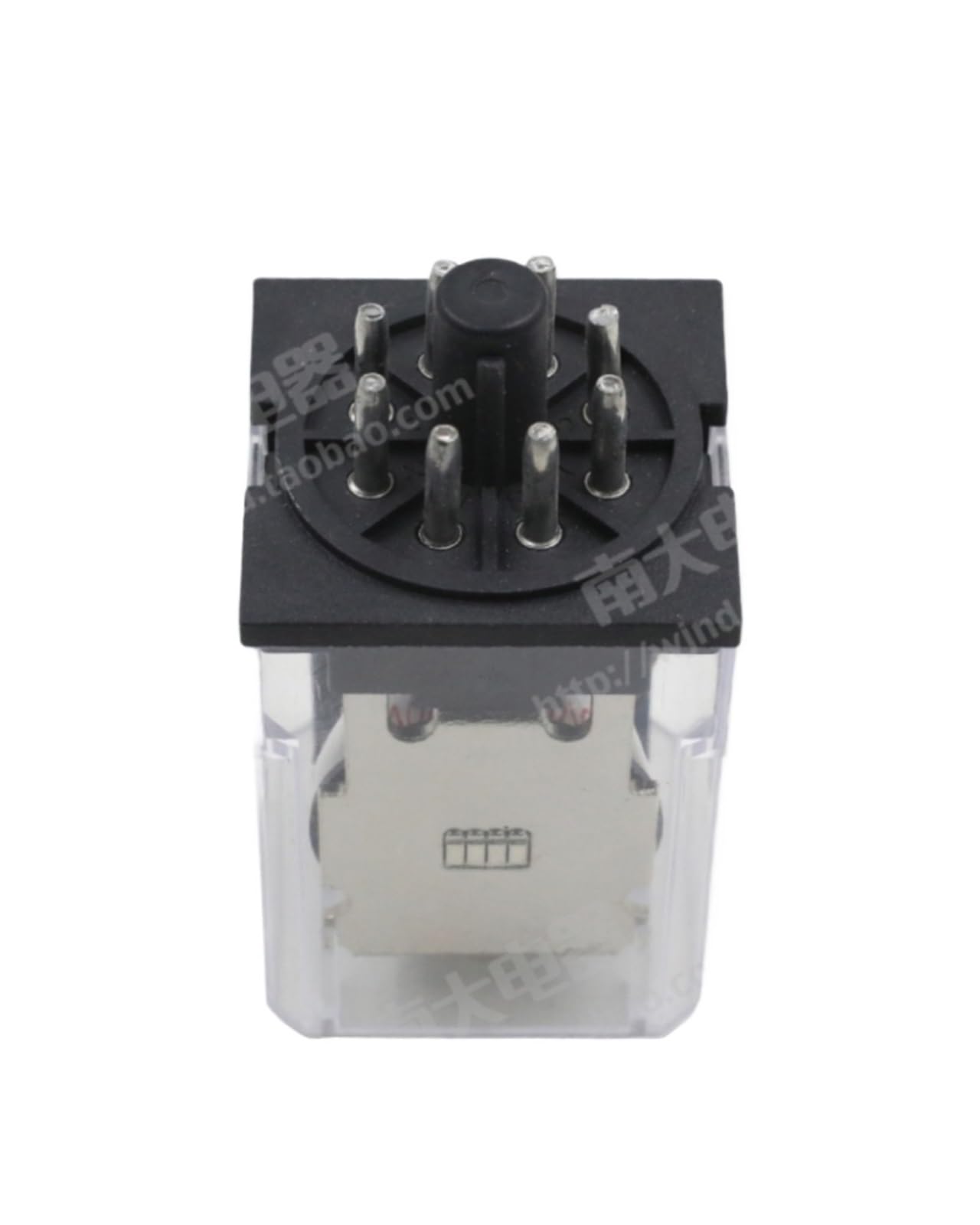 JQX-10F/2Z 220V 24V pequeño relé electromagnético de alta potencia con luz 8 pines(JQX 10F2Z,AC220V)