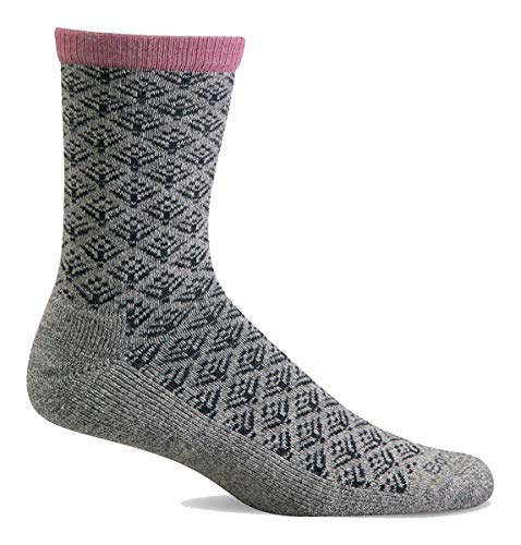 Crew Sockwell Sweet Pea chaussettes de luxe en laine mérinos et bambou
