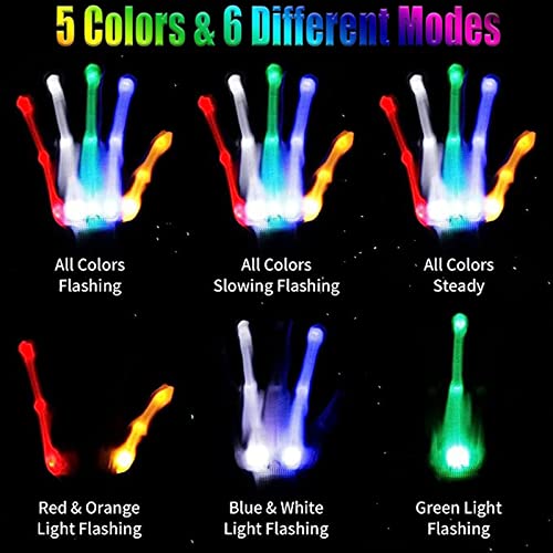 Coledre Led Gloves Girls Boys Toys Age 12+ Years Old Light Up Gloves For Adults Cool Fun Gifts Toys For Halloween Christmas Carnival Birthday Parties  thumb #1