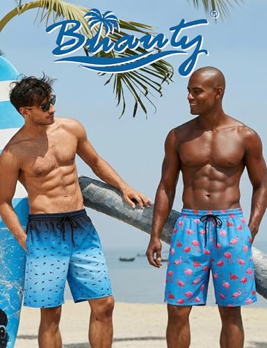 Short de bain pour homme Buauty de 22,9 cm avec doublure de compression