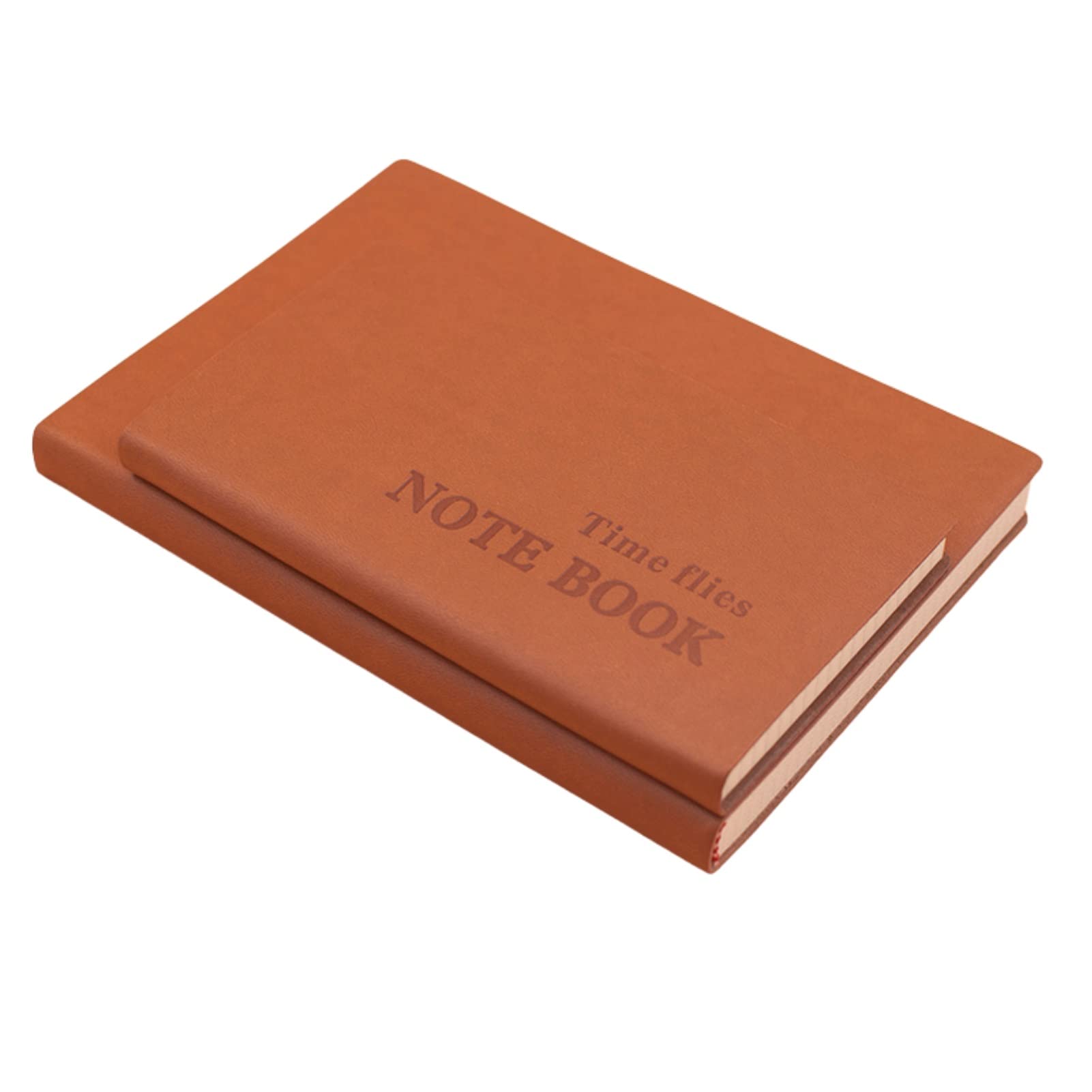 LKLNKVL notebook, Notebook Notepad Agenda Planner Personal Grid Notebooks Journals Diary Budget Books Office School Supplies Pocket(Brown,148 * 212mm)