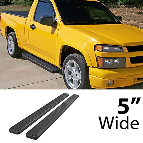 Estribos HD Ridez acero negro 5in Chevy Colorado 2004-2012 miniatura 2