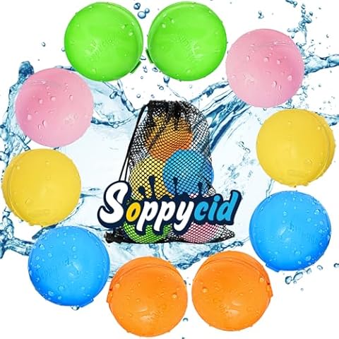 SOPPYCID Reusable Water Balloons Set for Kids Cover