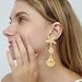 Starfish Earrings Gold Seashell Shell Beach Earrings for Women Beachy Summer Jewelry Outfits for Women Beach Fashion Vacation Essentials