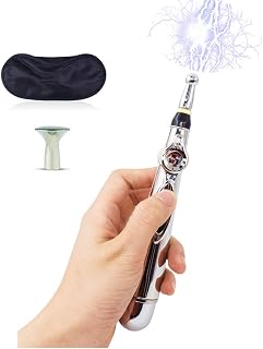 Électrostimulatrice, bâtonnets électroniques massage par impulsions E-Stim Massager son clitoris/point G/Pénis/Glans/Anal/Mamelons/Poitrine/Chatte, Sex Toys adultes couples, Acier inoxydable