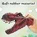 COGO MAN Dinosaur Hand Puppet, Red T Rex Toys Dinosaur Puppet Rubber | Realistic Tyrannosaurus Rex Head | Lifelike Hand Puppet Toys | Halloween Decorations Toys Gifts for Kids and Adults