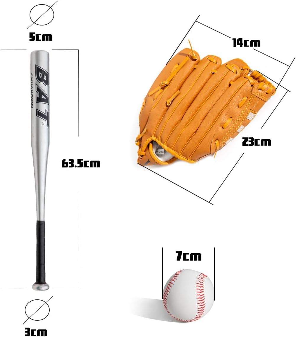 Battes De Baseball Croisées Et Illustration Isolé De Balle. | Vecteur Premium