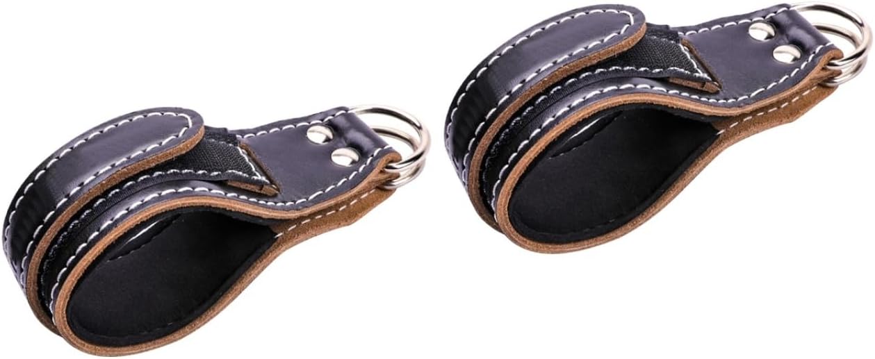 BESPORTBLE 2pcs Fitness Ankle Buckle Fitness Supply Ankle Strap Ankle Training Straps Convenient Ankle Sleeve Ankle Fixing Band Ankle Workout Straps Ankle Band Major Leather Training Supplies