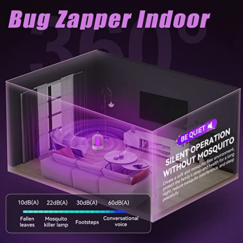 Inarowdz BUG ZAPPER-2024 Zapper Indoor,Mosquito Zapper,2024 Upgraded Powerful Indoor Bug Zapper thumb #5