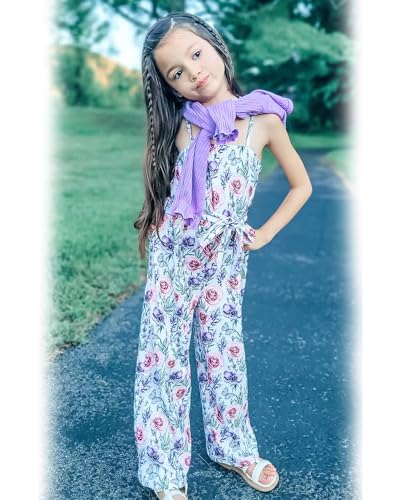 Toddler Little Girl 2 Piece Outfits Long Sleeve Ribbed Knitted Cardigan And Sleeveless Jumpsuit3