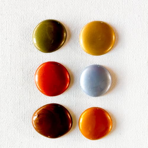Image of milo Metallic Acrylic Paint Set, 6 Metallic Colors, 8 oz Bottles | Safe and AP Non-Toxic, Made in the USA, Arts & Crafts Paints for Artists, Student & Hobby Painters, Paint Pack, Multi-Media