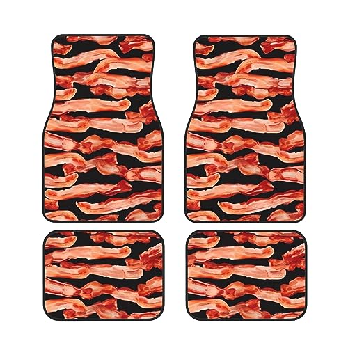 Tapis de sol universels pour voiture : lot de 4 protections antidérapantes avant et arrière