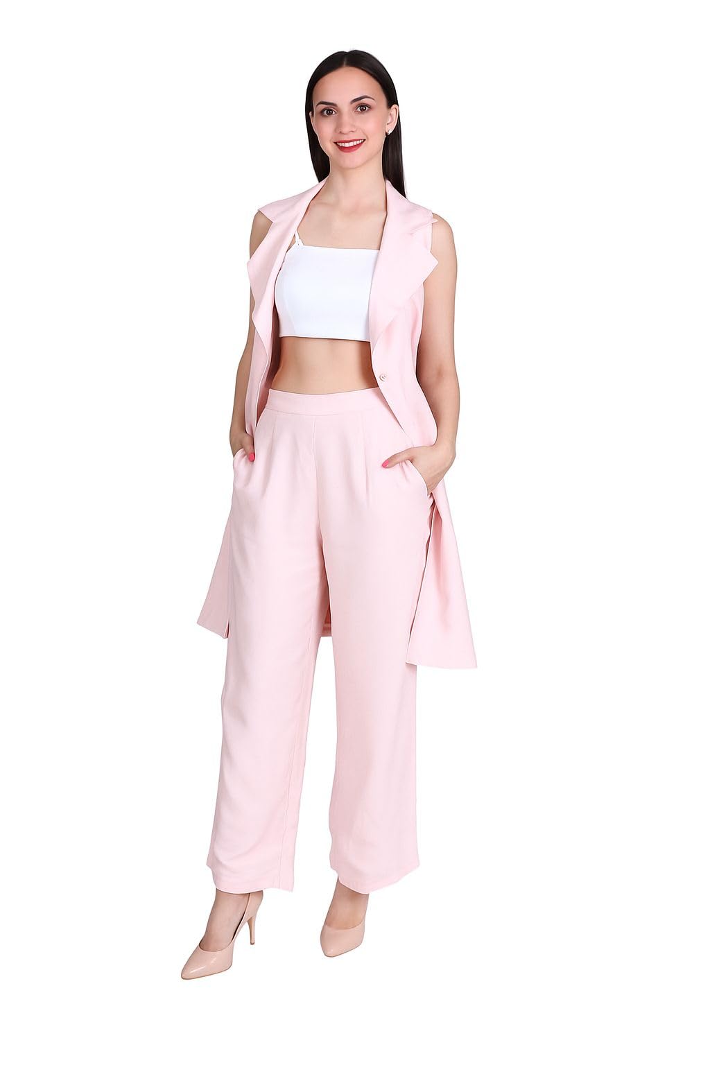 Donne Tenaci's Blush Boss Co-Ord Set