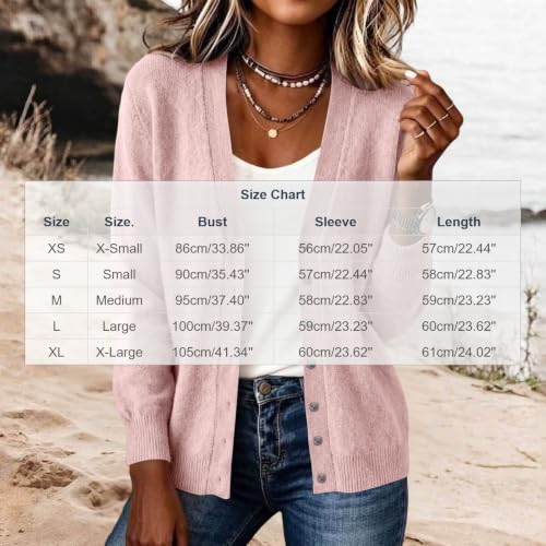 Womens Cardigan Sweaters Lightweight Soft Knit Sweater Fall Outfits - image 4