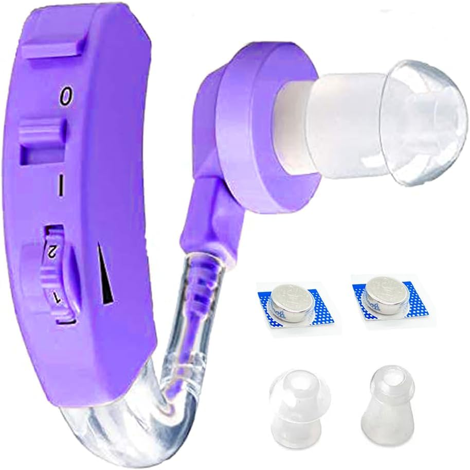 Best Hearing Aid Machine for Ear Old Age | Best Ear Machine for Hearing Old Age | Instant Fit Hearing Machine for Ear | Suitable for Mild to Moderately Severe Hearing Loss up to (Multicolor)