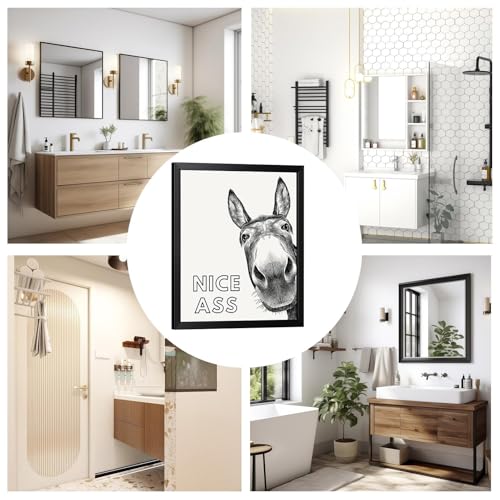 Décoration amusante de salle de bain pour offrir un sourire quotidien à vos invités