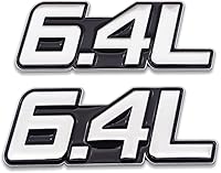 Vista 45 de 2X Emblema de Metal con Logo 4.0L Premium Insignia 3D 4.0 Calcomanía Adhesiva de Puerta de Carro Guardabarros Ala Lateral Repuesto de Maletero Auto
