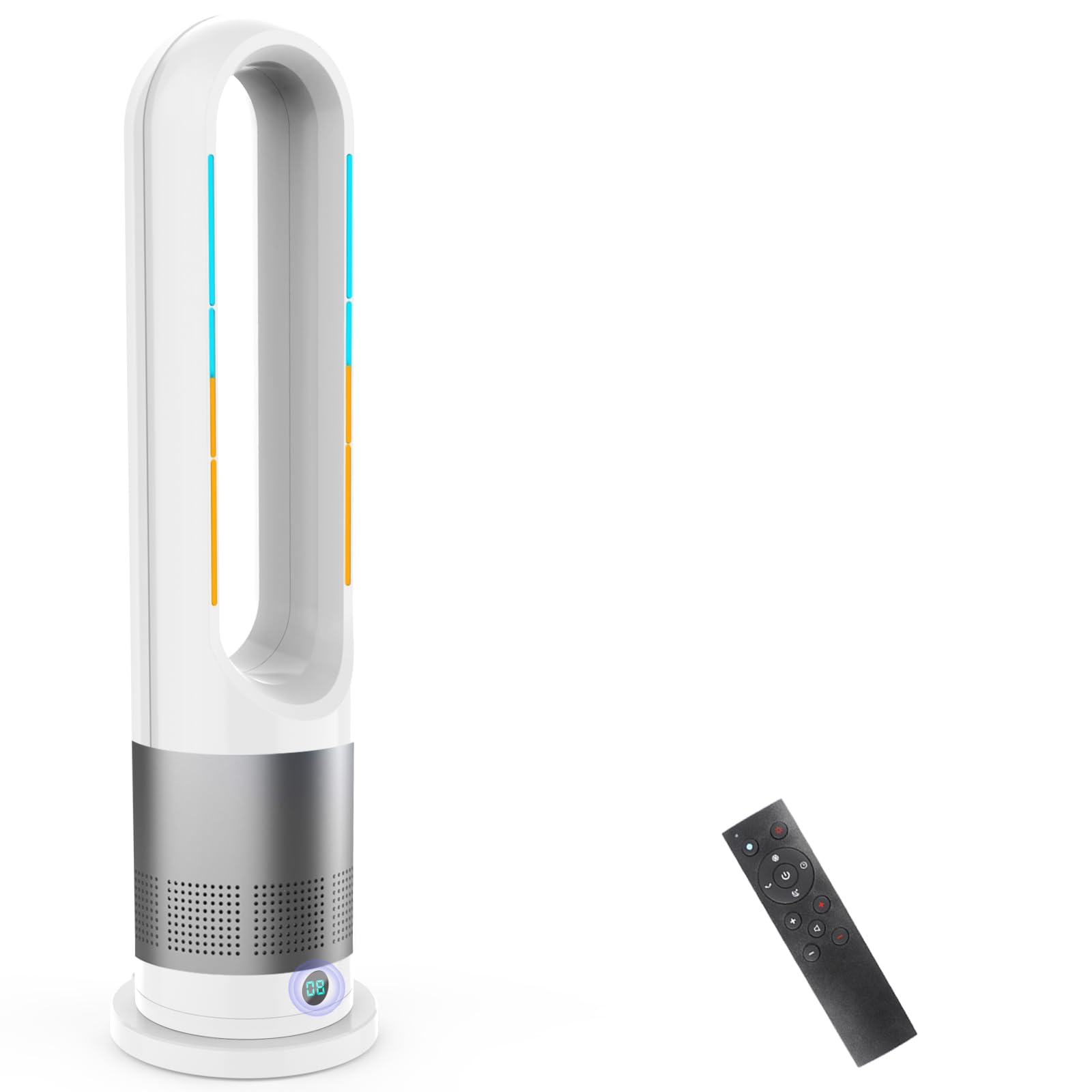 Amazon | 【2025新登場・冷暖兼用・羽根なし 】扇風機 タワー
