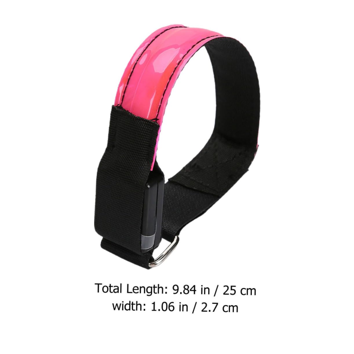 BESTonZON 2 Pcs Reflective LED Armband Lights for Night Running High Visibility Safety Straps Lightweight and Flexible for Outdoor Activities for Jogging Dog Walking and More