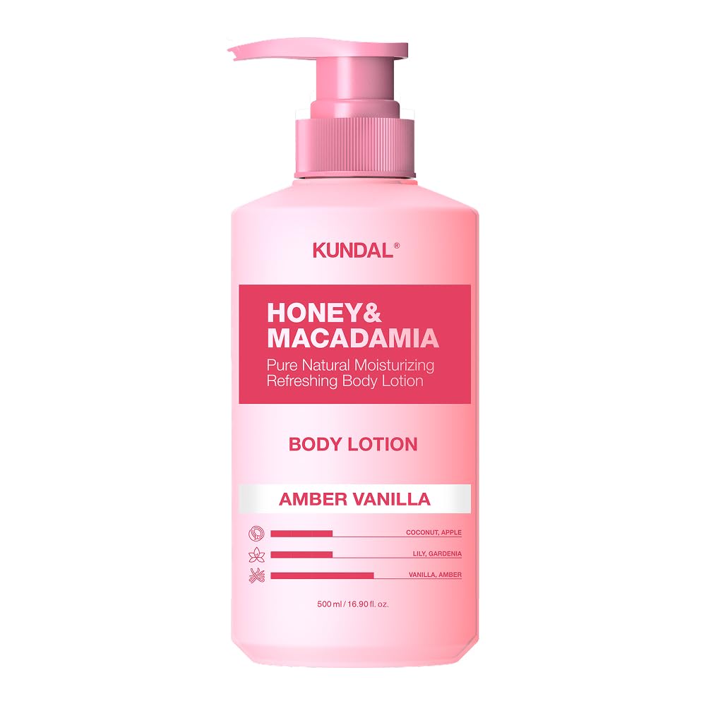 【KUNDAL/クンダル】ボディローション(500ml・ボトル) #アンバーバニ…