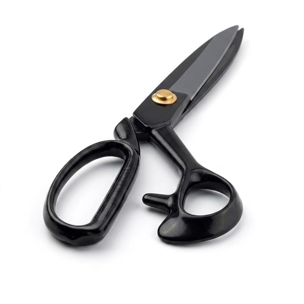 Sahu Tailoring Scissor, High Carbon Steel Blade with Brass Handle