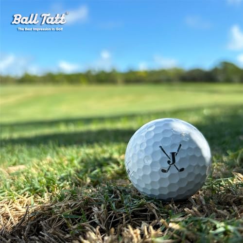 Ball Tatt Personalized Monogram Initial J