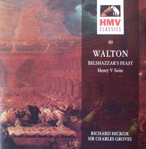 Belshazzar's Feast CD album import britannique avec la suite Henry V