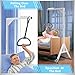 Bed Trapeze, Trapeze Bar For Bed Mobility Patient Aid Hospital Bed Triangle Pull Up Floor Stand Bar Heavy Duty Bed Trapeze For Elderly Assist Aid Quality Materials, Easy to assemble, Works very well.
