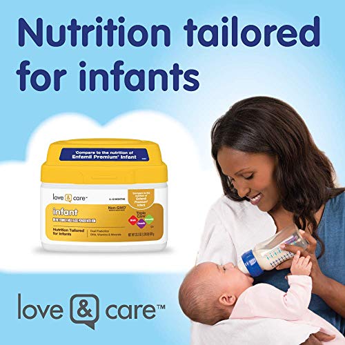 Love & Care Infant Formula Milk-Based Powder with Iron, 12.5 Ounce (Pack of 6)