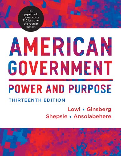 American Government: Power and Purpose