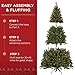 Best Choice Products Artificial Christmas Tree, 6ft Premium Pre-Lit Realistic Spruce Holiday Décor w/Dense Branches, Metal Base - Green Spruce