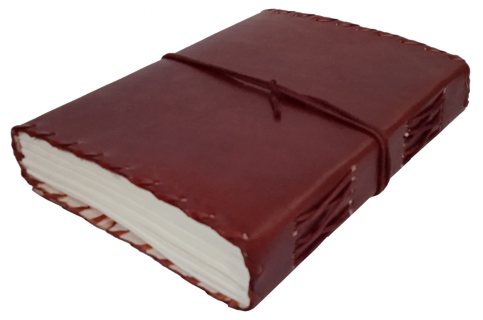 Purpledip Leather Journal 'Lover's Heart': Handmade Paper Diary for Corporate Gift or Personal Memoir (11741) - Image 4