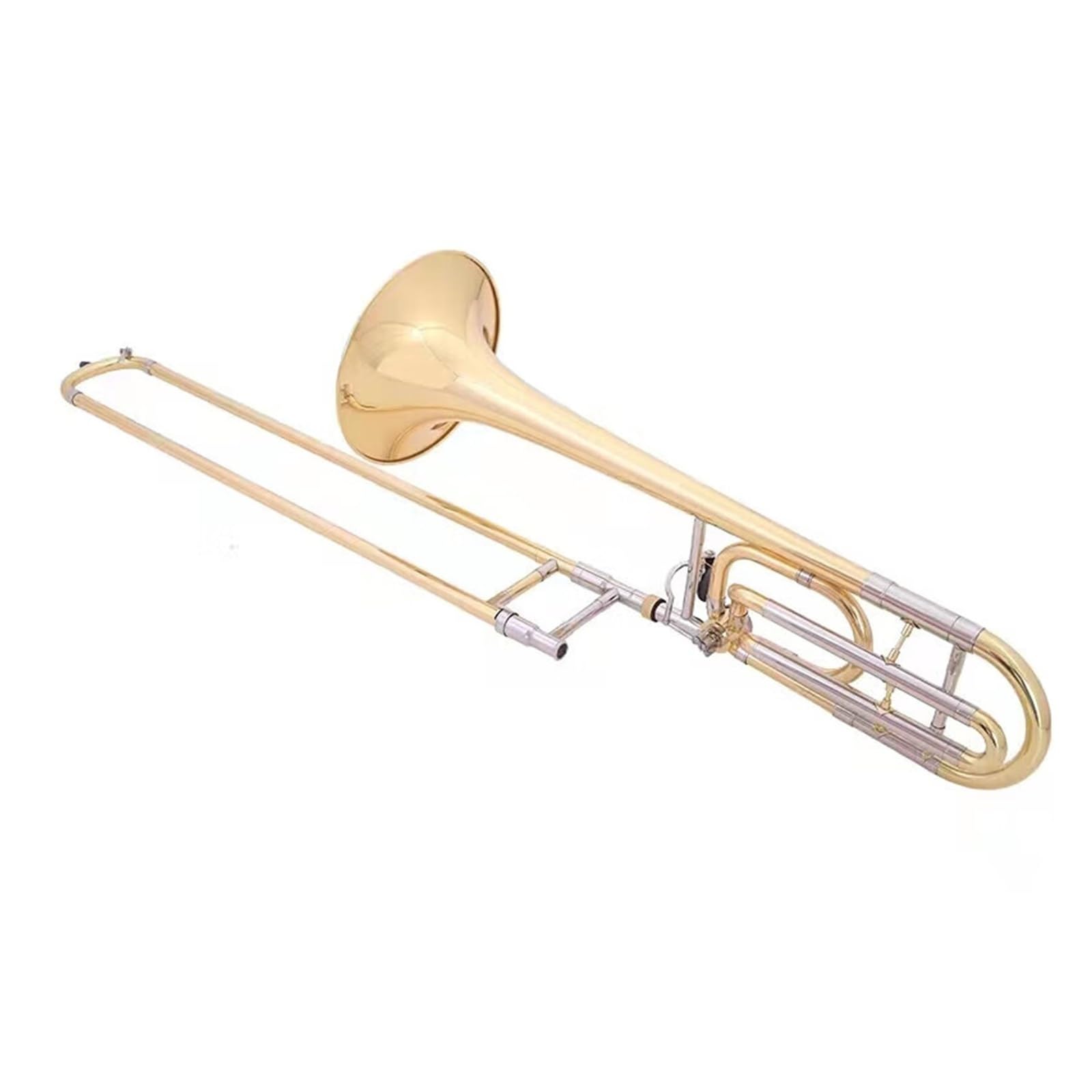 Puzon tenorowy B dur instrument dęty Puzon dla początkujących