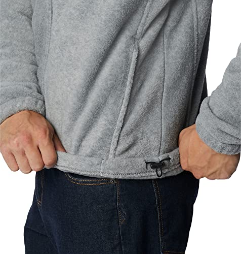Columbia Herren steens mountain 2.0 Fleecejacke Mit Durchgehendem Reißverschluss, Light Grey Heather, L EU – Ansicht 6
