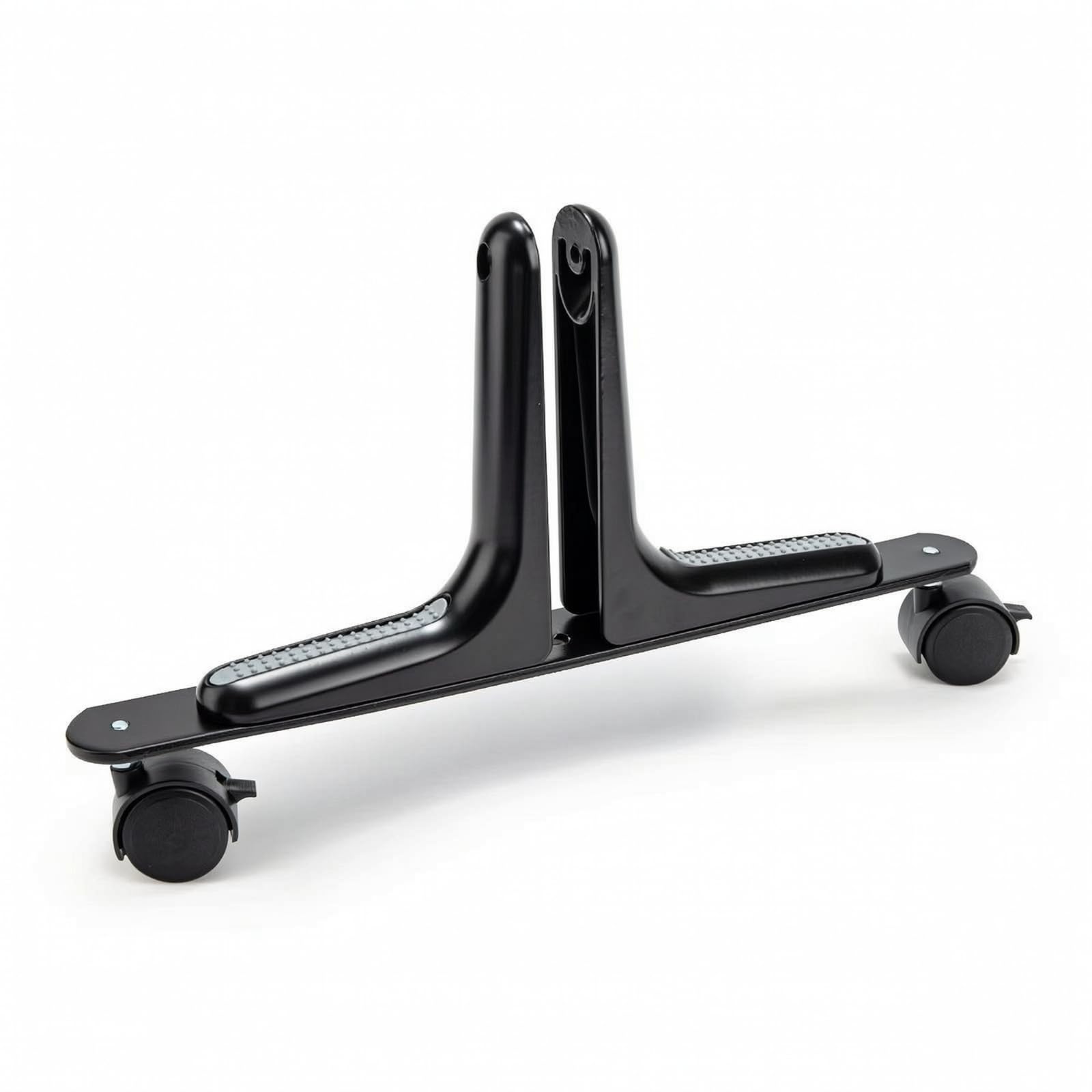 Amagogo Supporto Schermo Staffa Supporto, Nero, Supporto Per Schermo Con Ruote In Plastica Con Freno