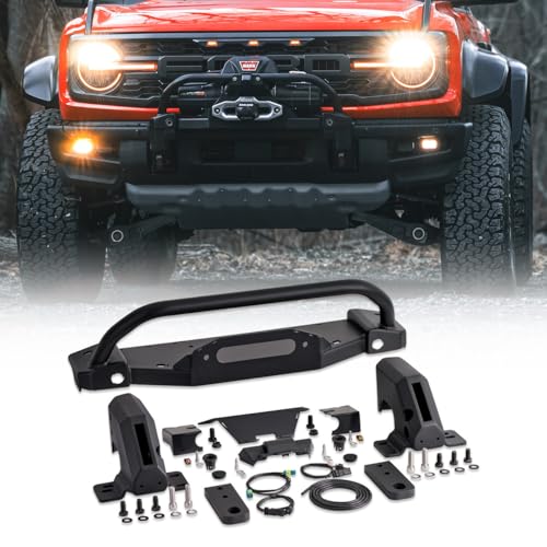 IAG I-Line Heavy Duty Winch Mount for Ford Bronco 2021+, Modular/Capable