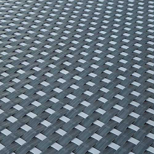 Sellon24® PE-Rattan Balkonverkleidung Balkonbespannung Rattanoptik Sichtschutz Windschutz für Balkon Terrasse Garten (17,99€/m2) (RD23 grau&dunkel, 120) Sellon24® PE-Rattan Balkonverkleidung Balkonbespannung Rattanoptik Sichtschutz Windschutz für Balkon Terrasse Garten (17,99€/m2) (RD23 grau&dunkel, 120)