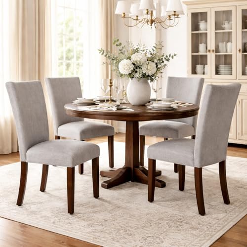 Image of HomePop Classic Parsons Dining Chair - Light Gray (Single Pack)