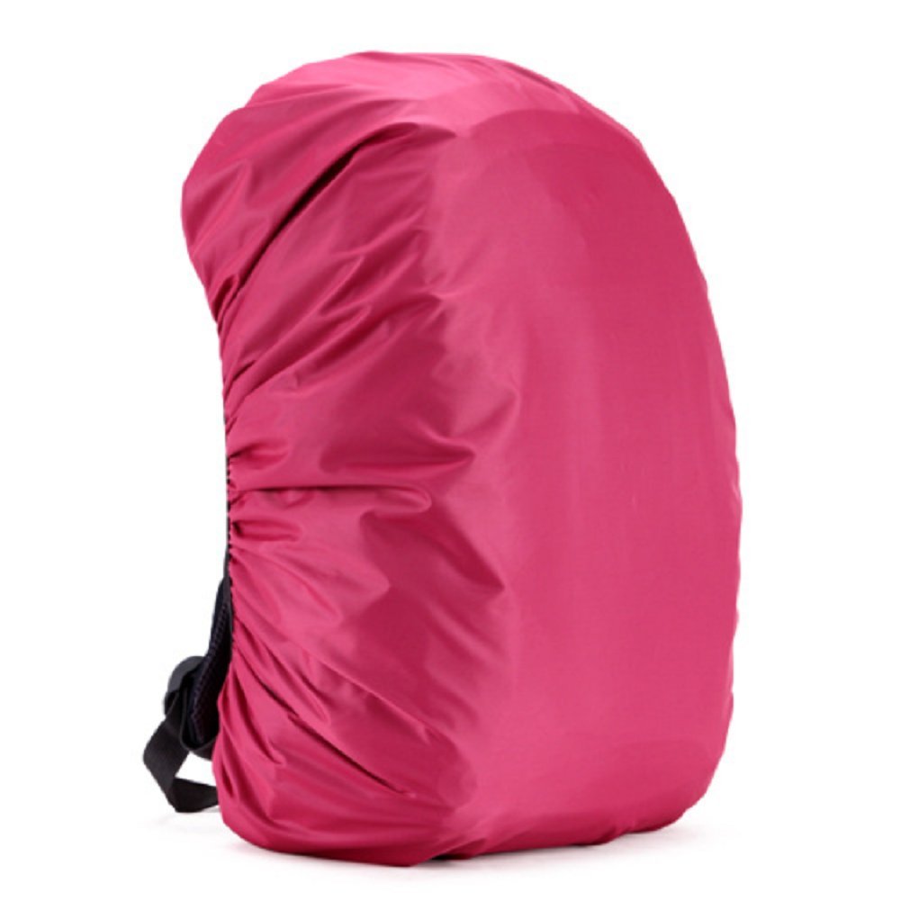 Silfrae Waterproof Rucksack Cover Backpack Rain Cover 30L-100L for Travel Climbing Hiking (Pink, 60L-70L)