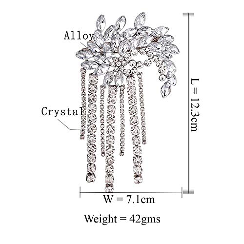 Image of Young & Forever Gift Special Fashion Celestial Stars Flower Butterfly Gold Plated Crystal Barrette Hair Clip /Pin Hair Accessories for women