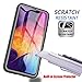 BESINPO Samsung Galaxy A50 Case A50s Case A30s Case, Full-Body Protective Slim Cover Built-in Screen Protector Shockproof Case for Galaxy A50/A50s/A30s(2019 Release) - Black/Clear