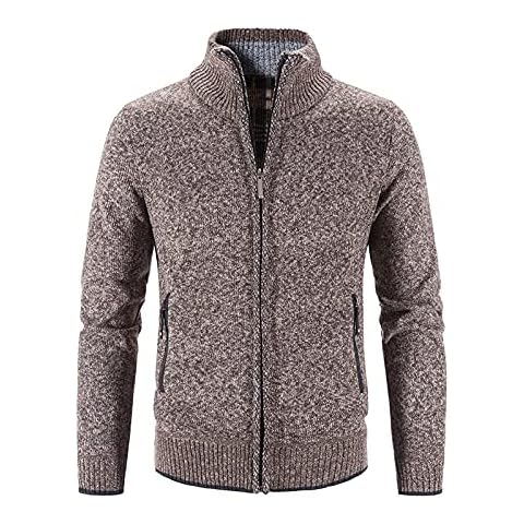 Men's Knitted Cardigan with Pockets Cover